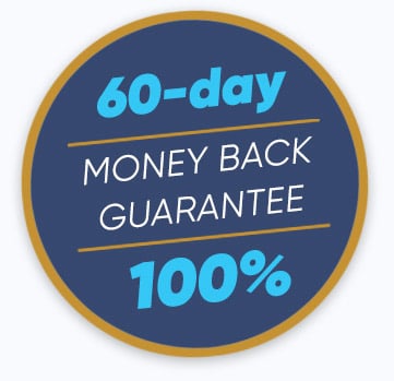 60-day money-back guarantee